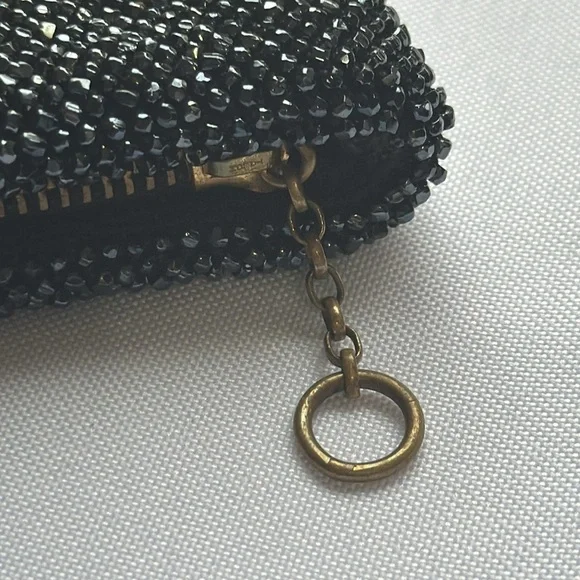 VTG Sparkly Beaded Clutch Pouch - Picture 7 of 9